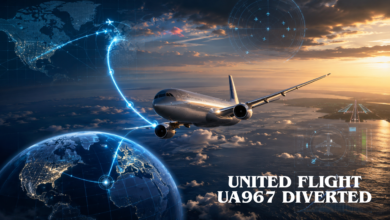 united flight ua967 diverted