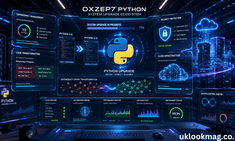 upgrade oxzep7 python